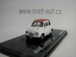  Fiat Abarth 595 SS 1964 White Red 1:43 Vitess 